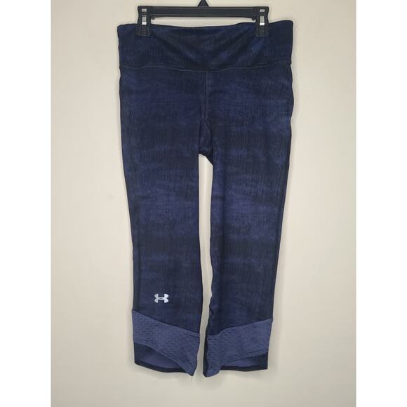 Under Armour blue athletic capri - no tag - small? - Picture 1 of 4